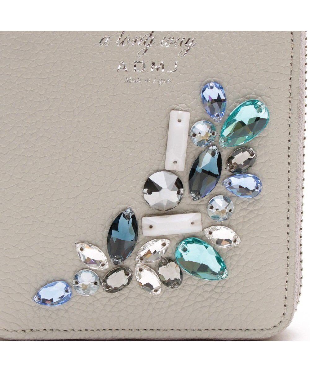 A.D.M.J. 【牛革】モーツァルト/スワロフスキー・クリスタル付スモールウォレット 