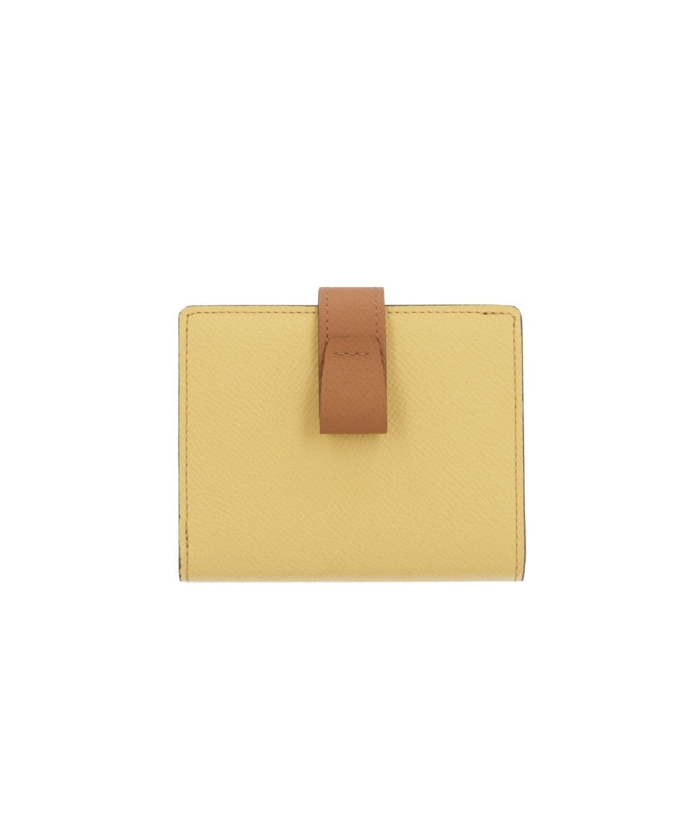 Atelier nuu 日本製 本革 バイカラーnoble 二つ折れウォレット 