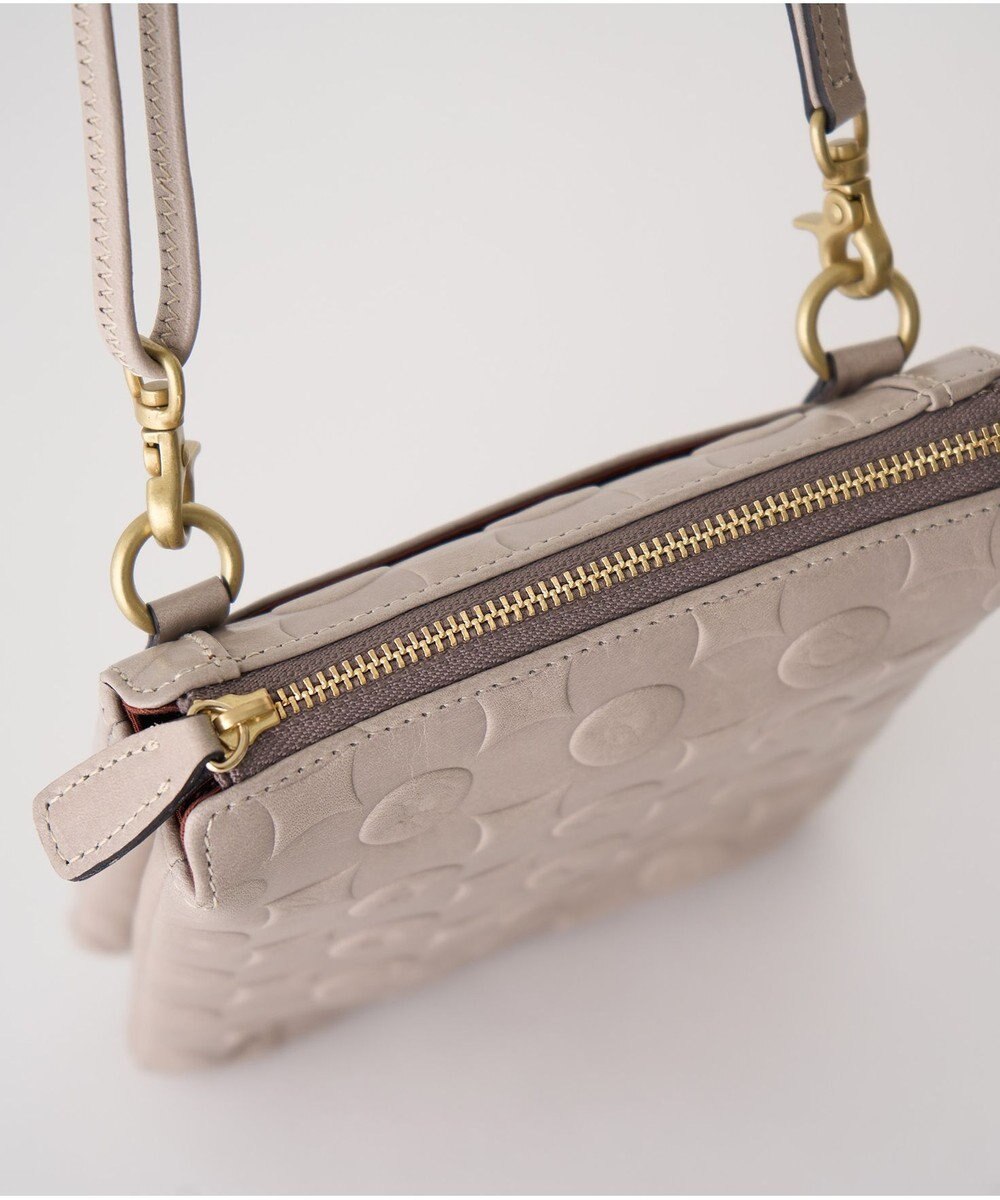 MIYABIYA 南蛮七宝 ソフトレザー ダブルポシェット 