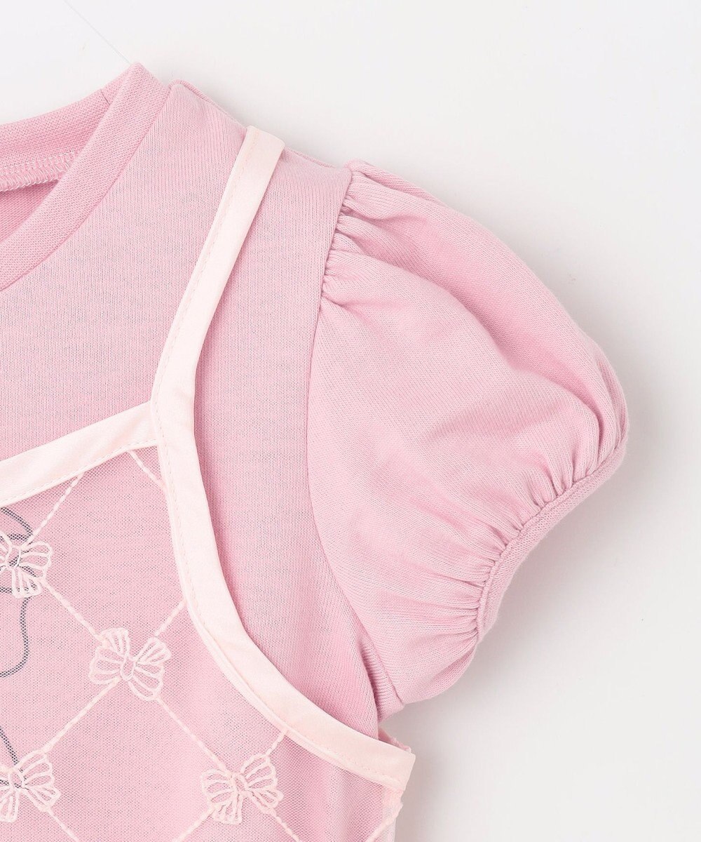 ANY KIDS チュールキャミソール付き ワンピース 