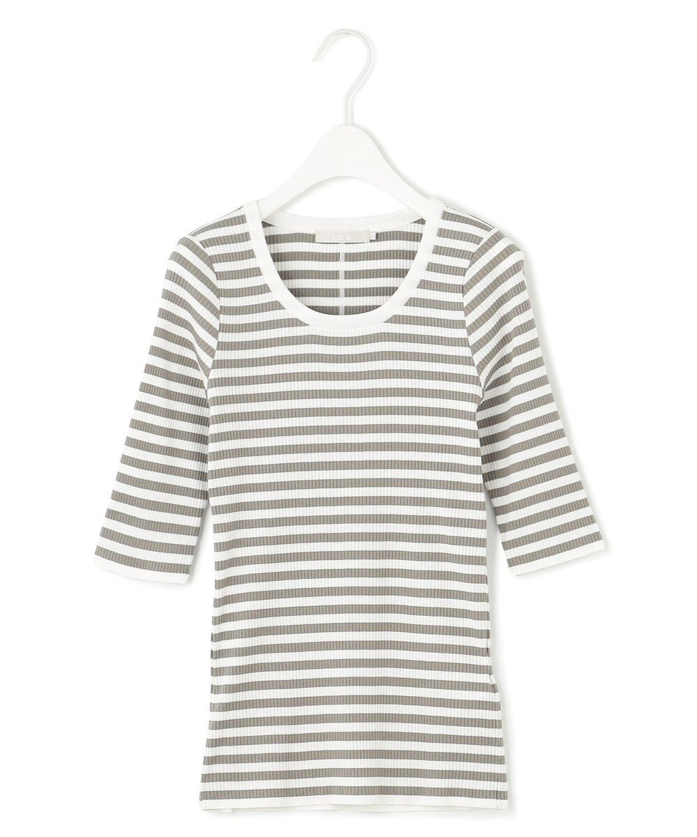 ICB 【洗える】4×2リブ プルオーバー 