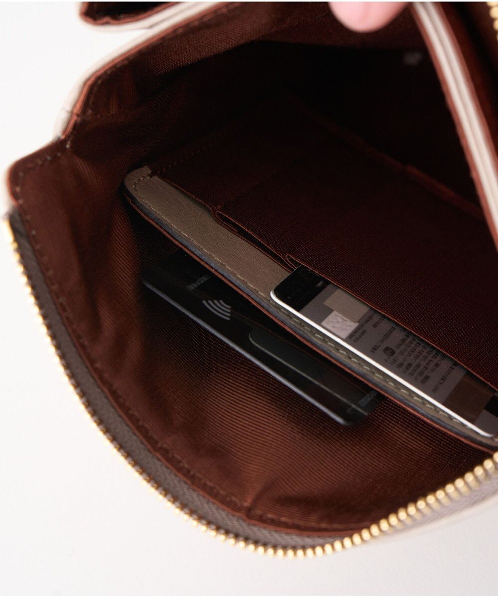 MIYABIYA 南蛮七宝 ソフトレザー ダブルポシェット 