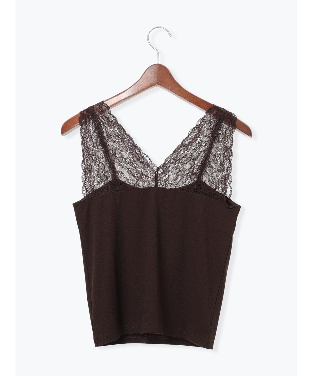 Te chichi 前後2WAYレースネックタンクトップ 