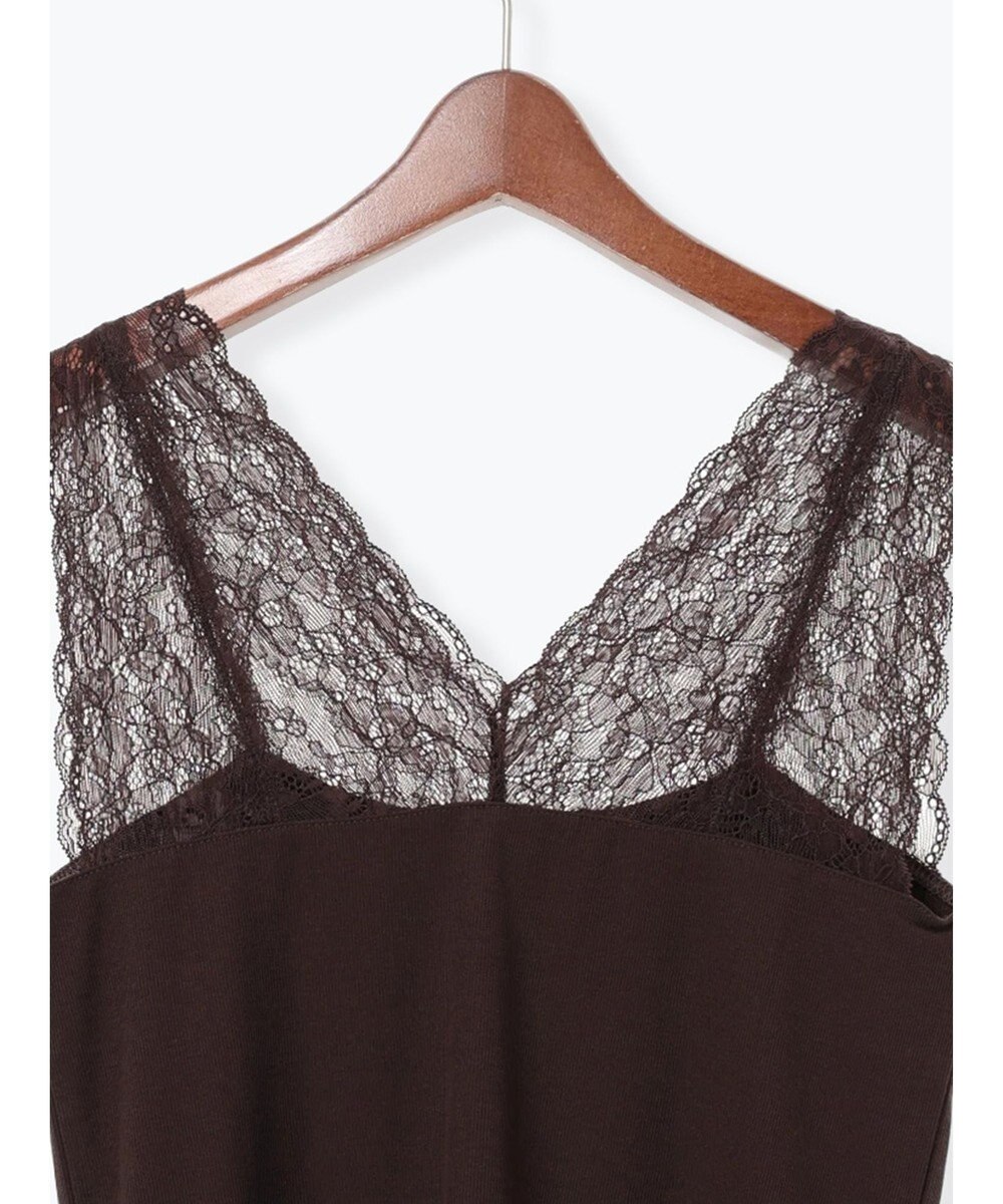 Te chichi 前後2WAYレースネックタンクトップ 