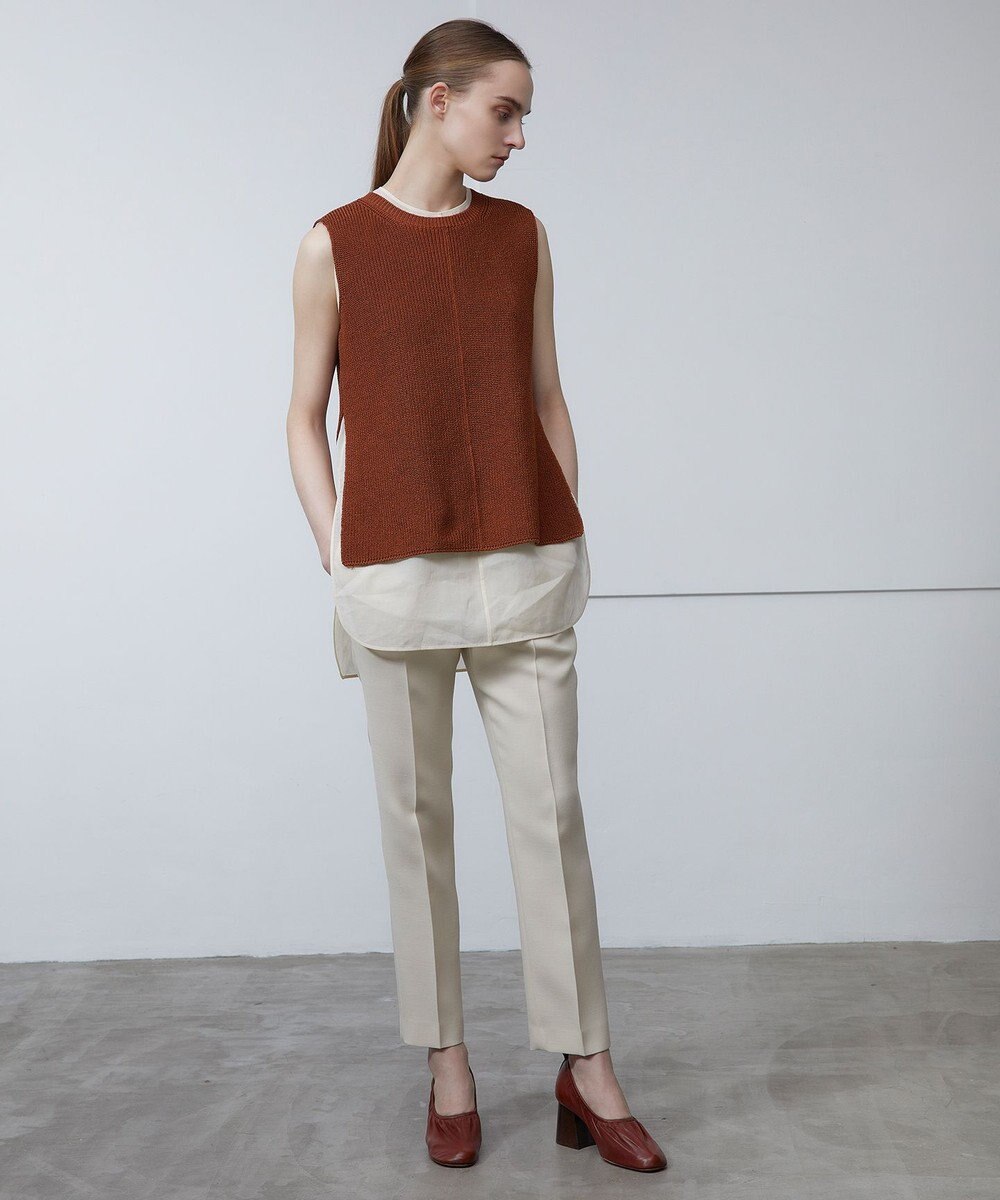 BEIGE， BARR / ノースリーブニット 