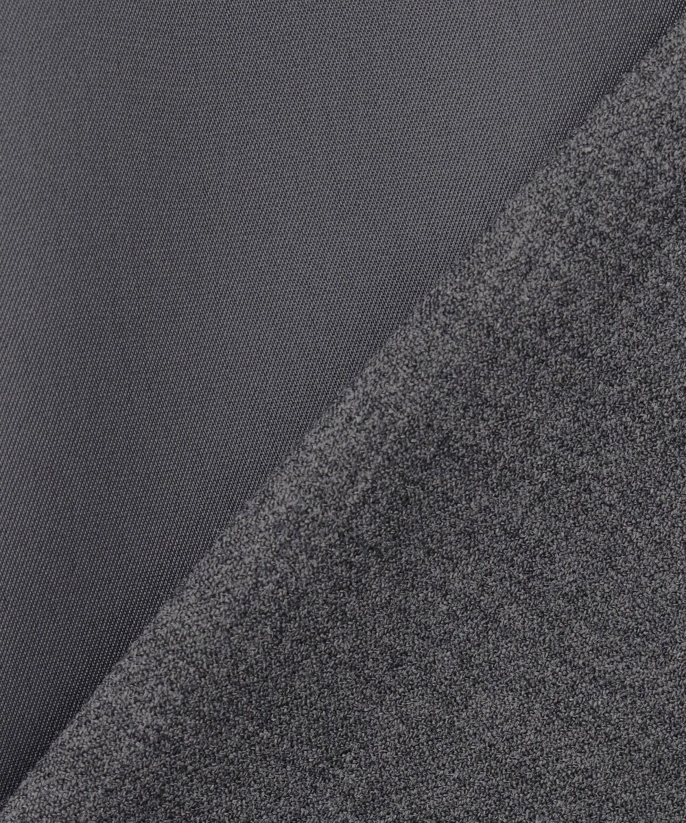 ICB L 【セットアップ対応】ウールストレッチ ノーカラージャケット 