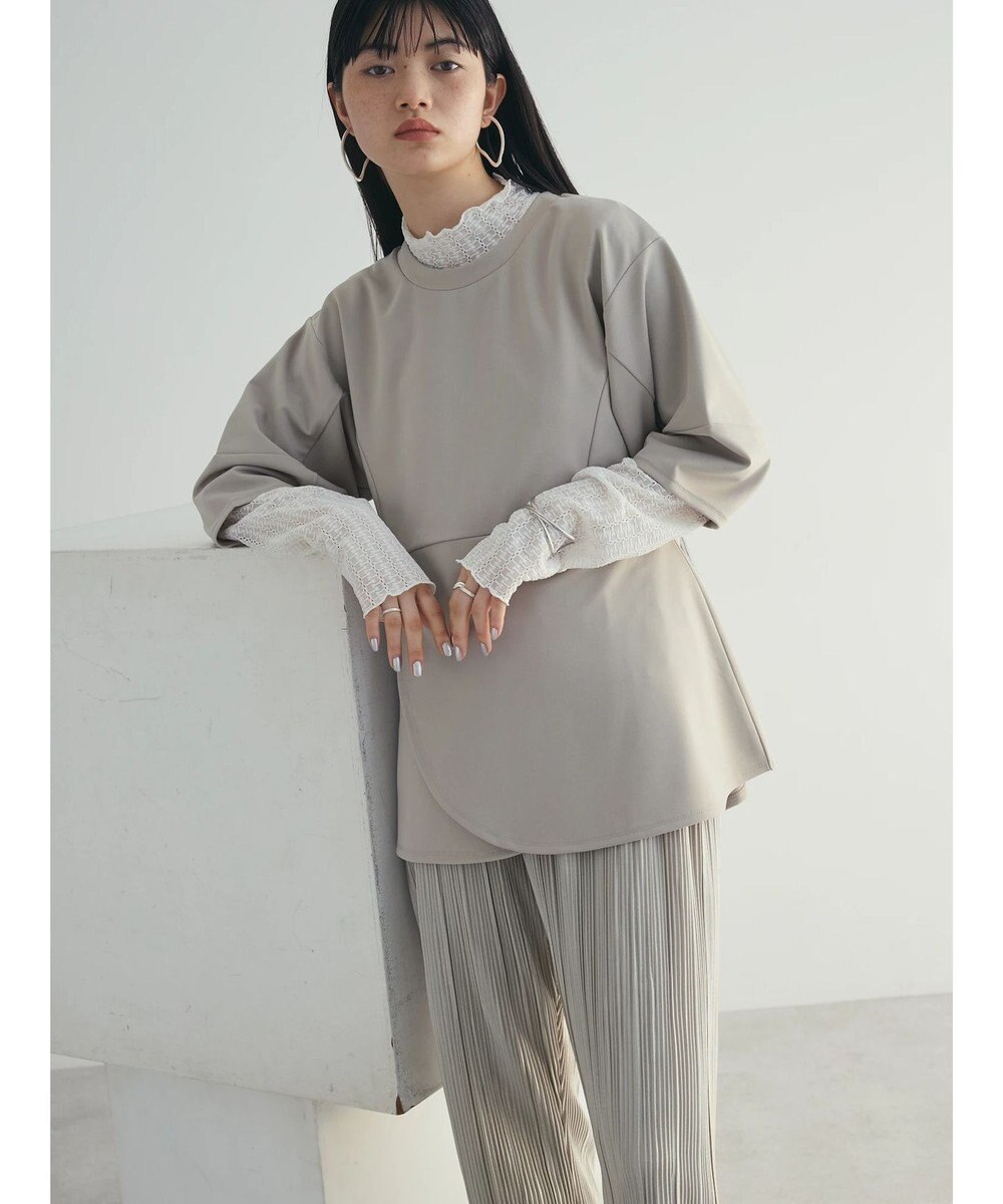 Green Parks armonia. ペプラム切替トップス 