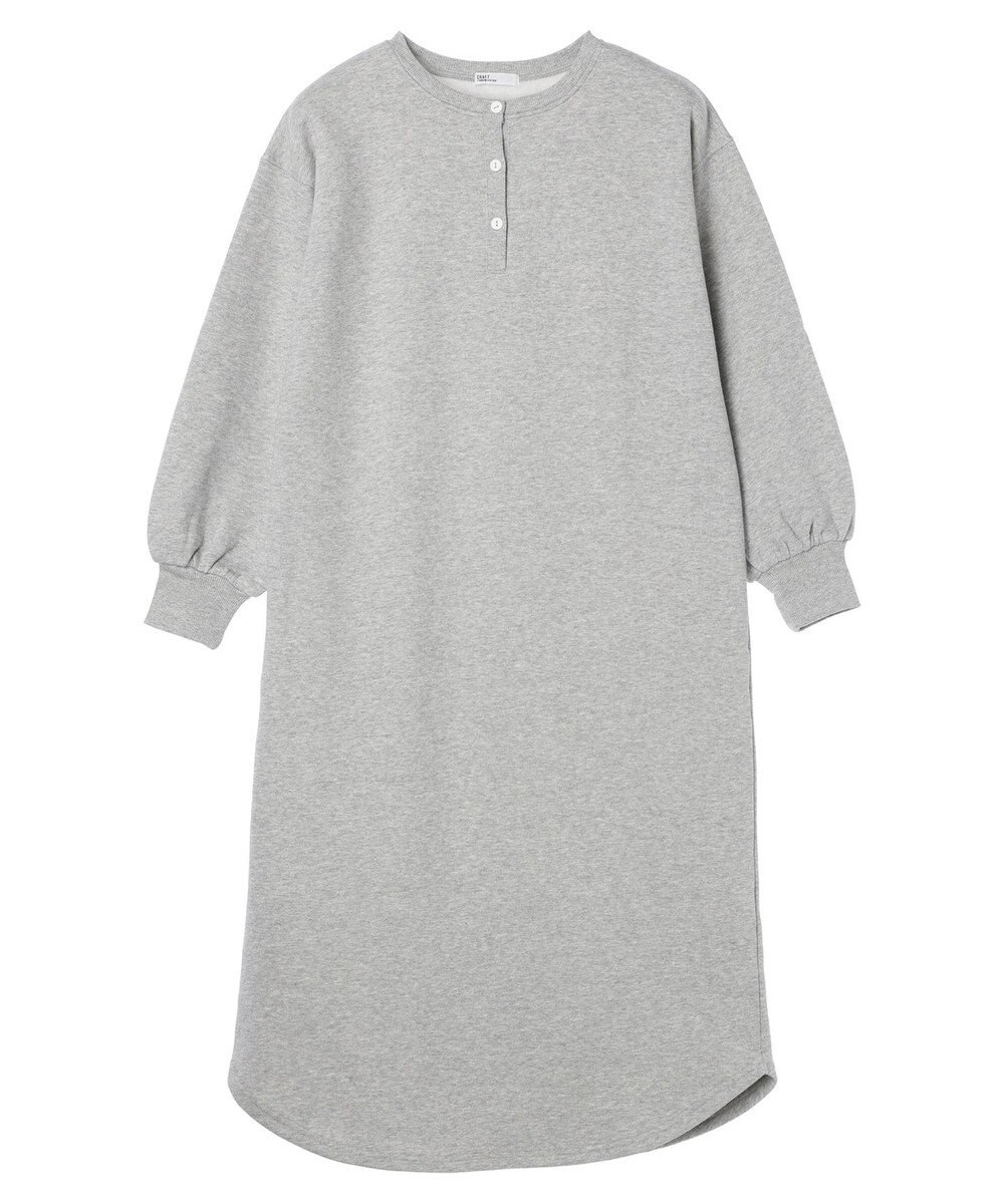 CRAFT STANDARD BOUTIQUE 裏起毛ヘンリーワンピース 