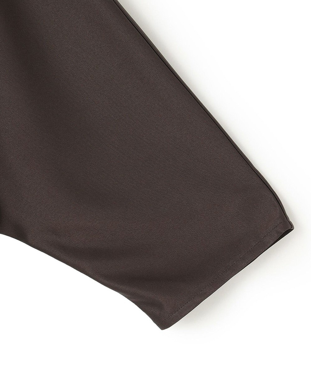 ICB 【洗える】トリアセサテンスムース 7分袖プルオーバー 