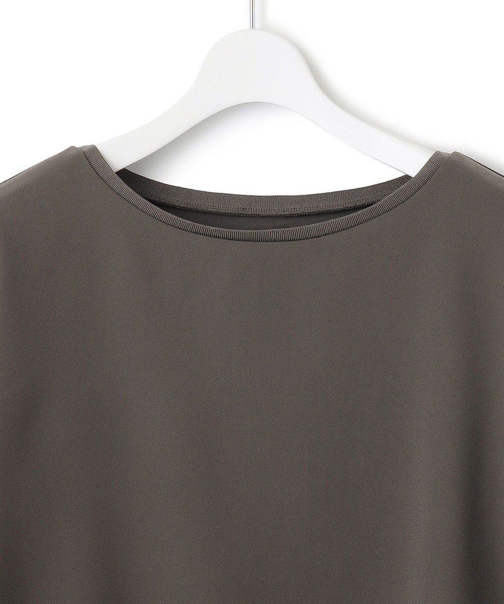 23区 S 【洗える/好評につき新色追加】ストレッチジョーゼットリブコンビ レイヤー カットソー 