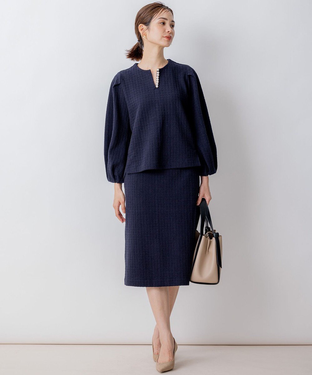 組曲 L 【WEB限定】ニュアンスジャガード セットアップ 