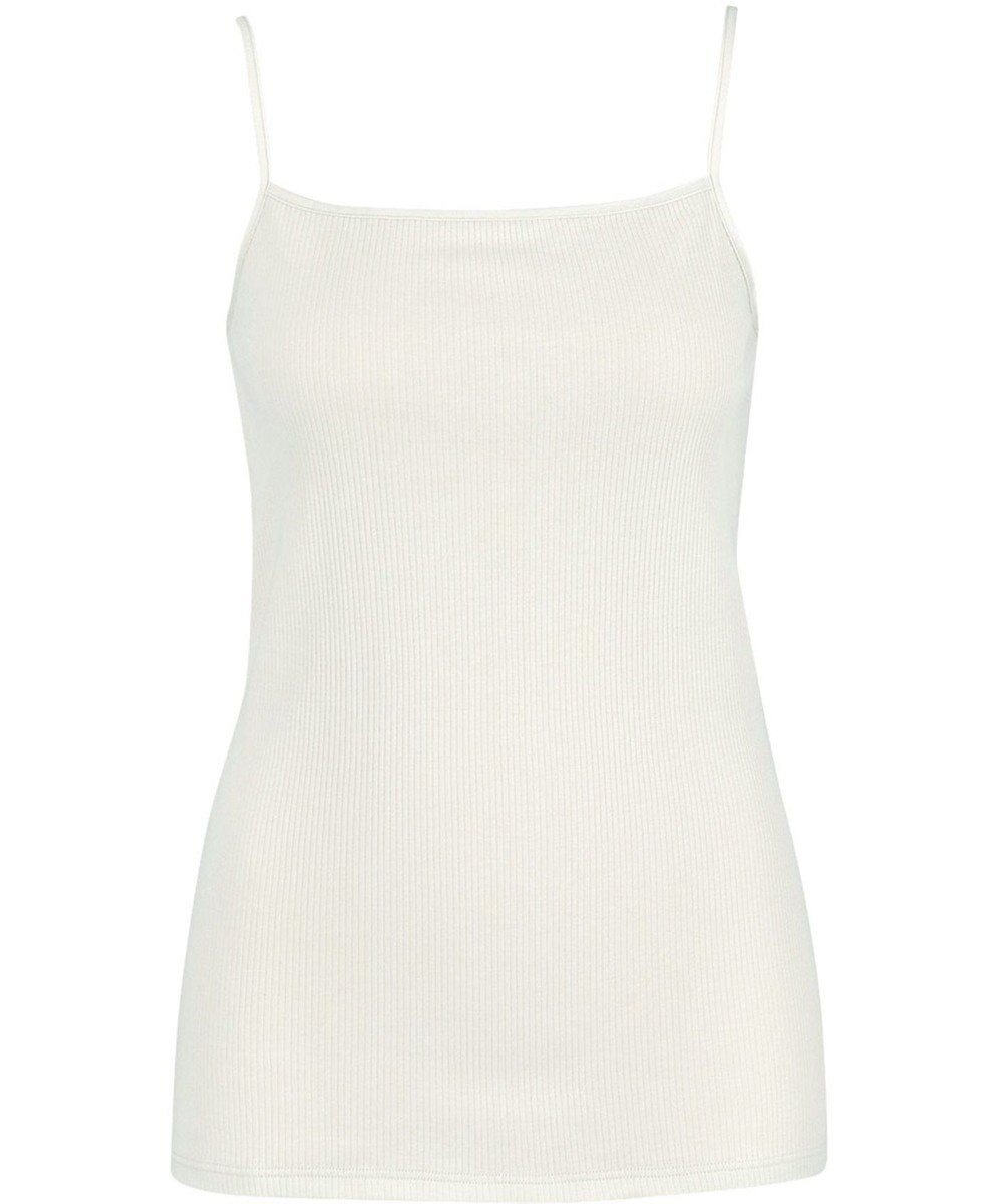 Wing インナー オーガニックコットン100％(身生地) ブラがひびきにくい 【綿の贅沢 オーガニック リブタイプ】 キャミソール EL1061 ウイング／ワコール 