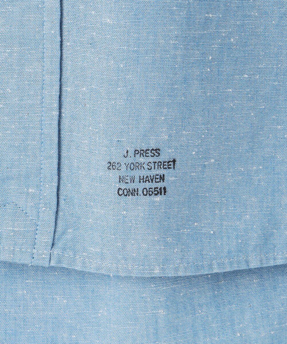 J.PRESS MEN 【WEB・一部店舗限定】インディゴ シャンブレー シャツ 