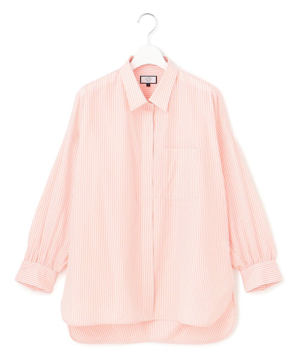 J.PRESS YORK STREET 【WOMEN】コットンタイプライター ドレープシャツ 