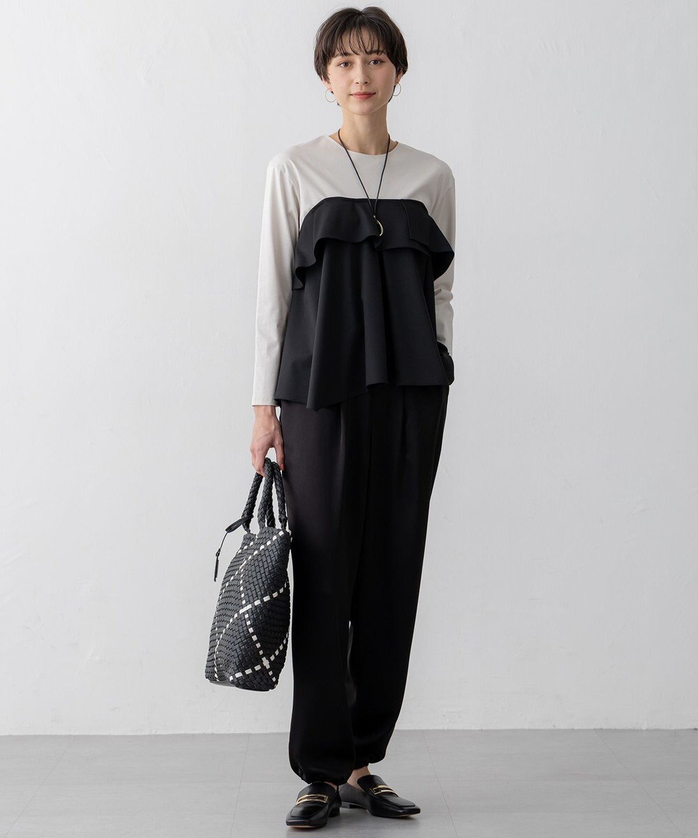 23区 【Oggi3月号掲載】メッシュ スクエア トートバッグ 