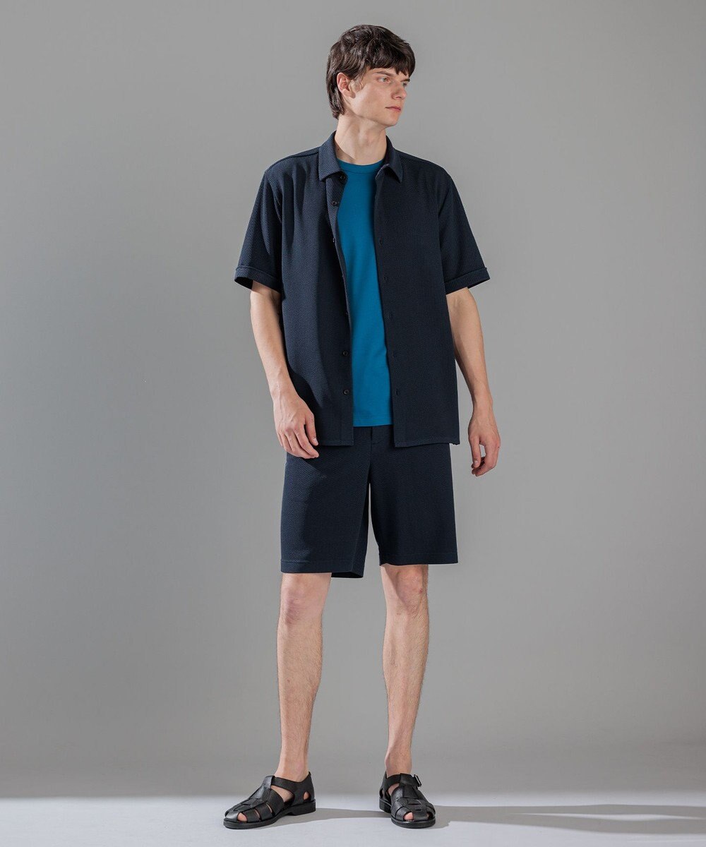 JOSEPH HOMME 【LEON 掲載】ソフトタックジャージー　半袖シャツ 