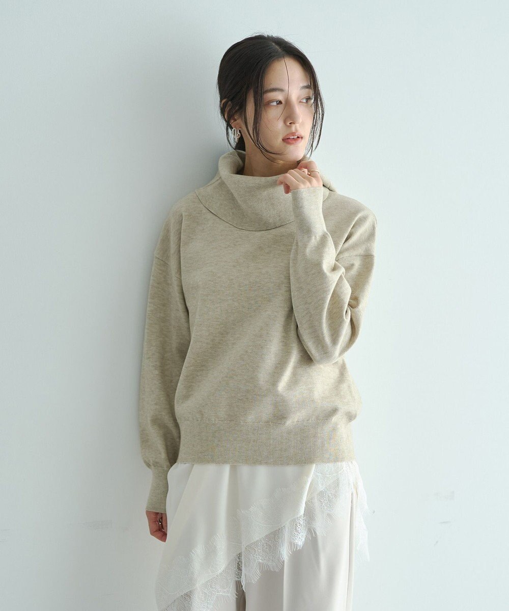 YECCA VECCA オフタートルネックニット 
