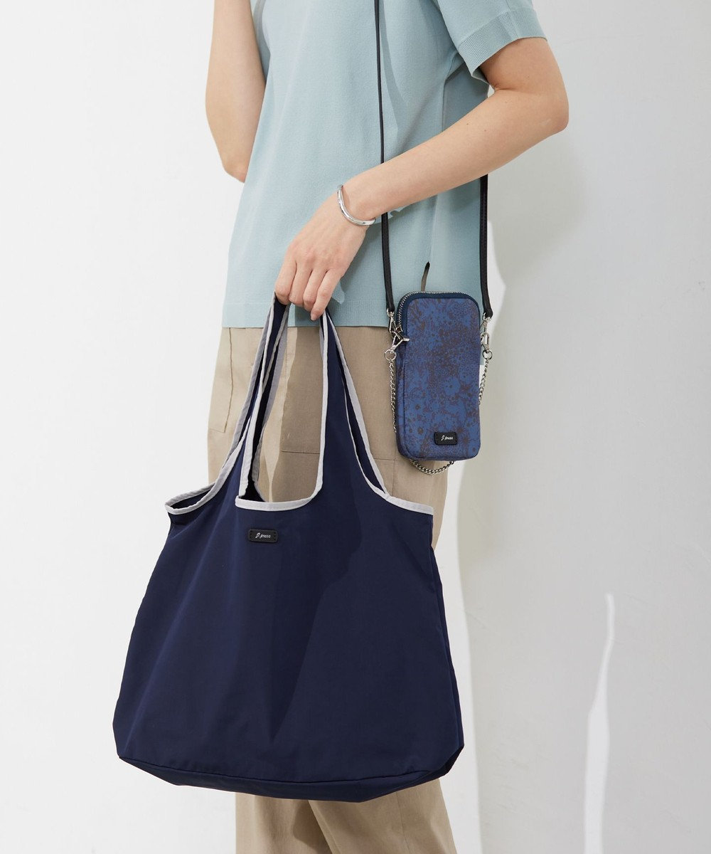 J.PRESS LADIES 【セットアイテム】 LIBERTY スマホポシェット&エコバッグ 