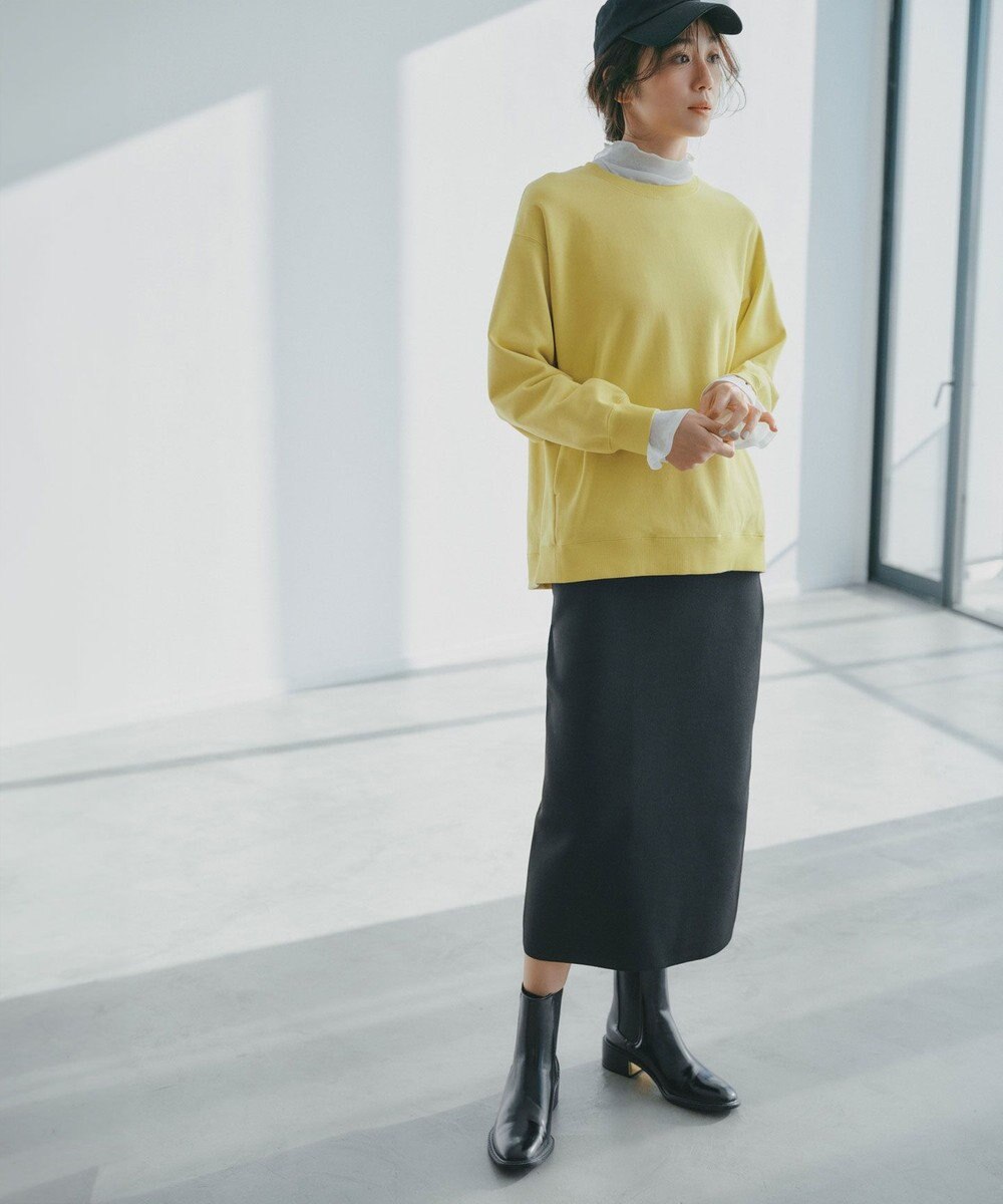 #Newans 【洗濯機可能】フレアカフスシアープルオーバー 