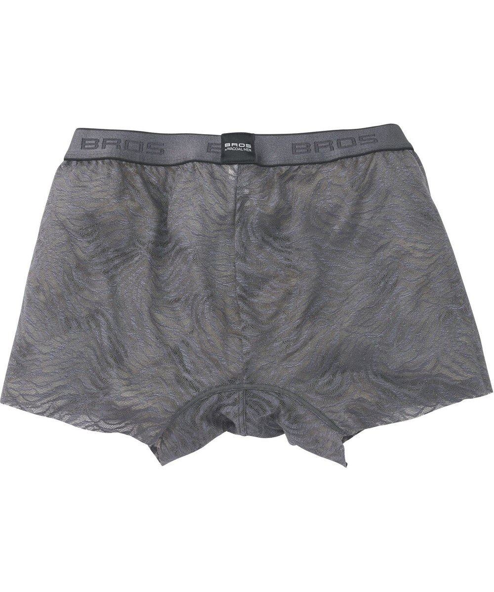 WACOAL MEN ボクサーパンツ【レースボクサー】フロント快適グラマラス 通気性 フリーなカッティング(裾部分) 前閉じ レース 下着 GT3341 /ブロス バイ ワコールメン 