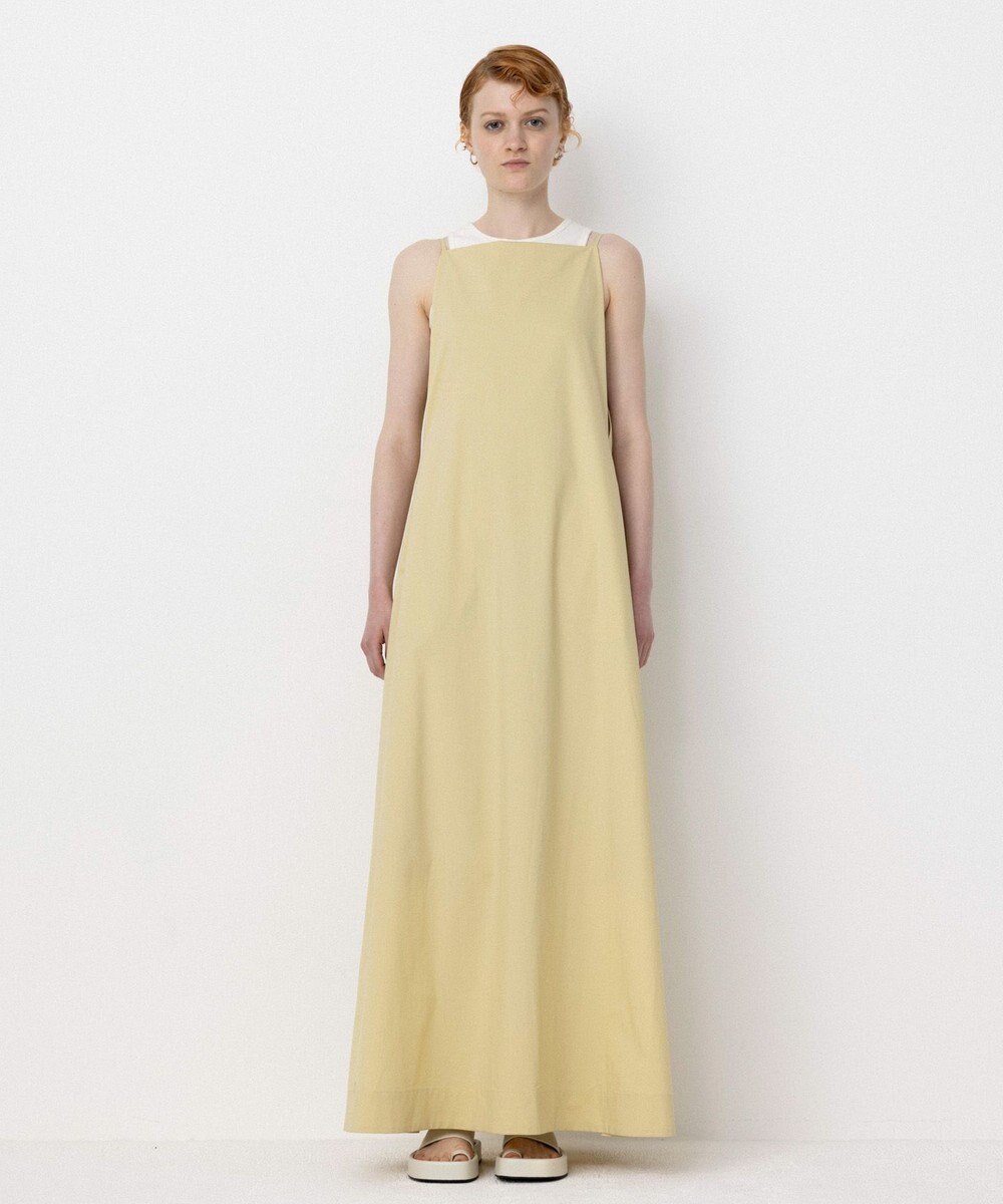 NAVE 【Nave・洗える/撥水加工/ストレッチ素材】ライトタフタ  キャミドレス 