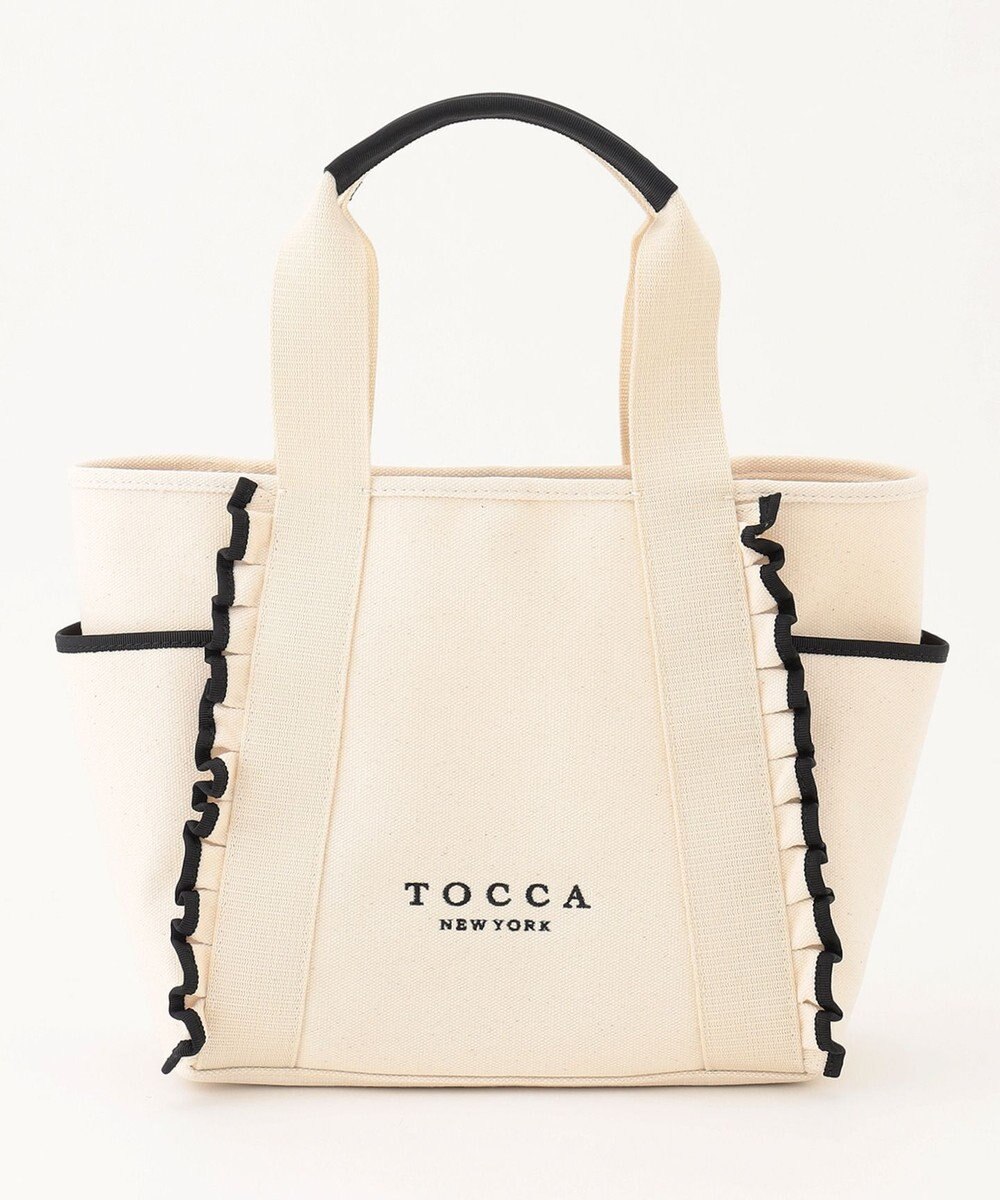 TOCCA FRILL CANVASTOTE キャンバストートバッグ 