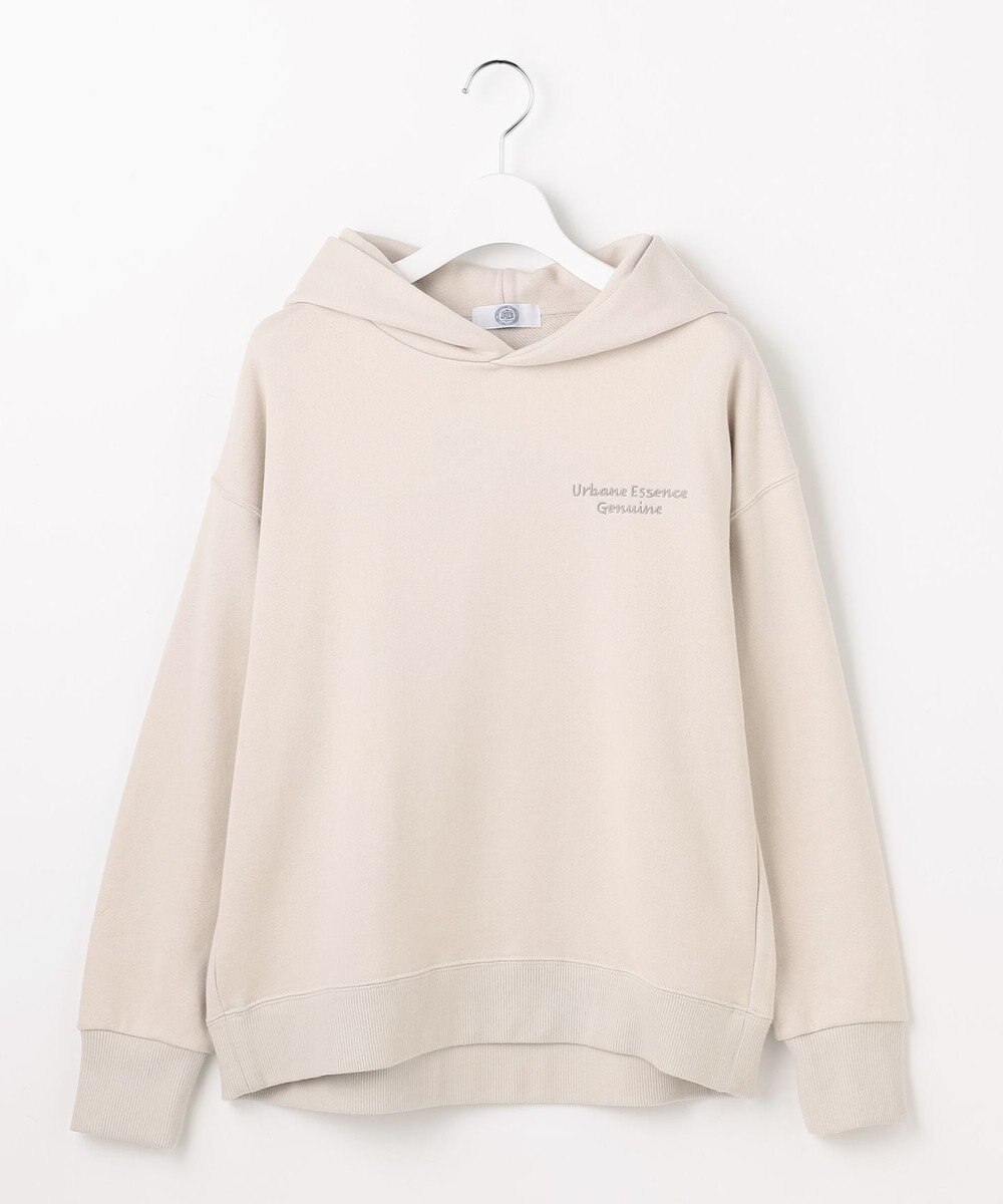 J.PRESS LADIES 【WEB限定】ロゴ裏毛 パーカー 