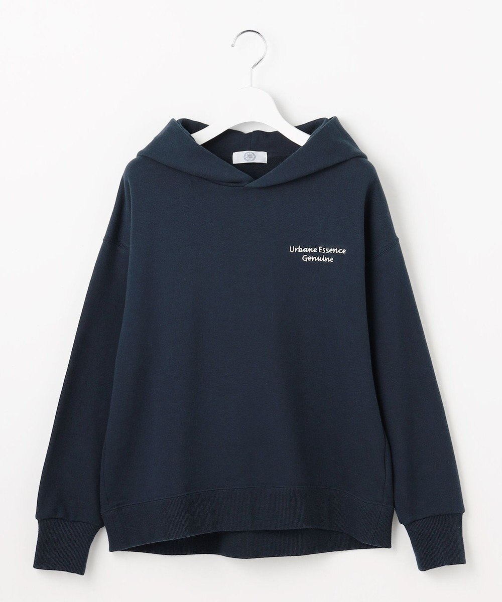 J.PRESS LADIES 【WEB限定】ロゴ裏毛 パーカー 