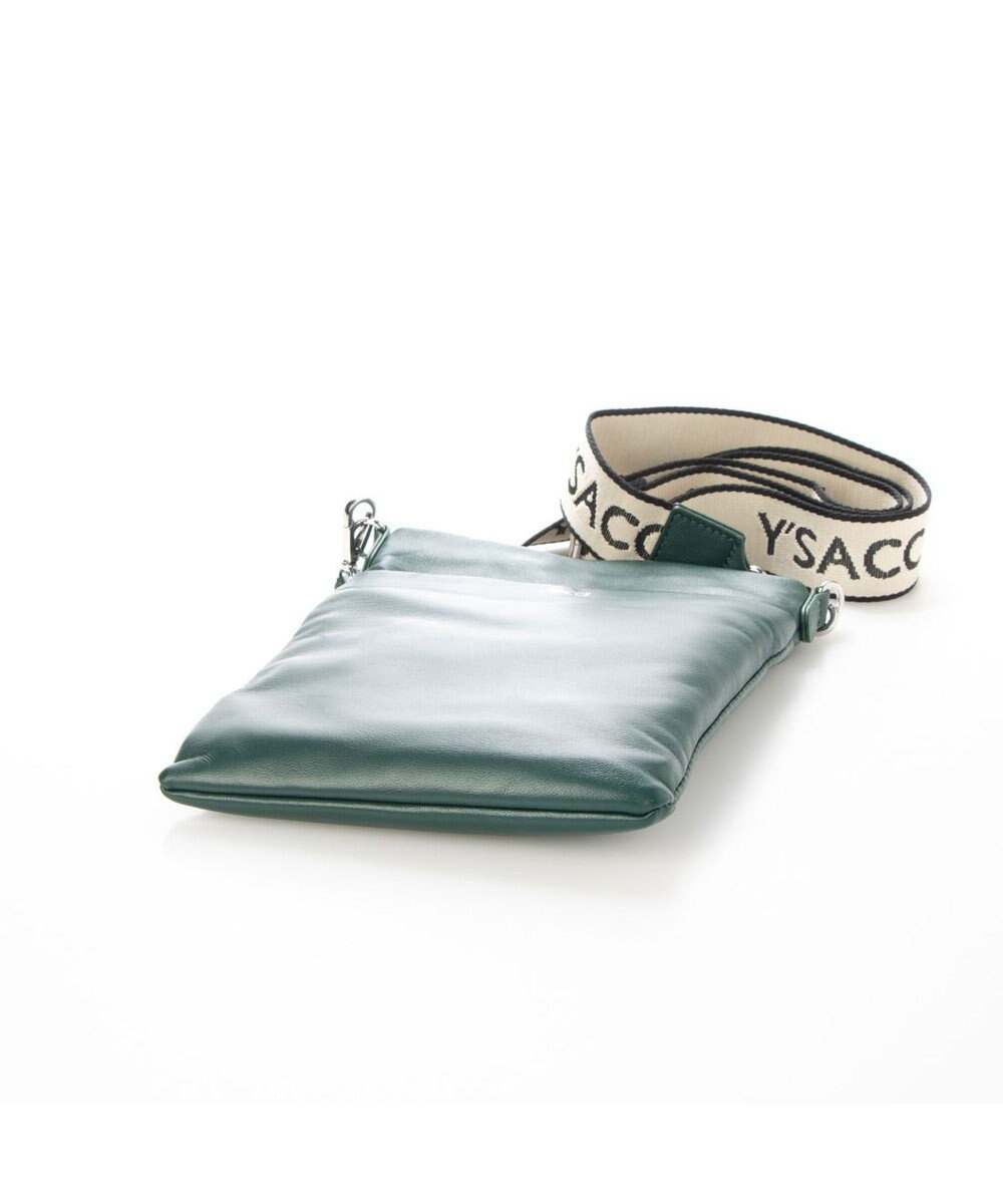 Y'SACCS イタリアンシープ 財布付きスマホポシェット 