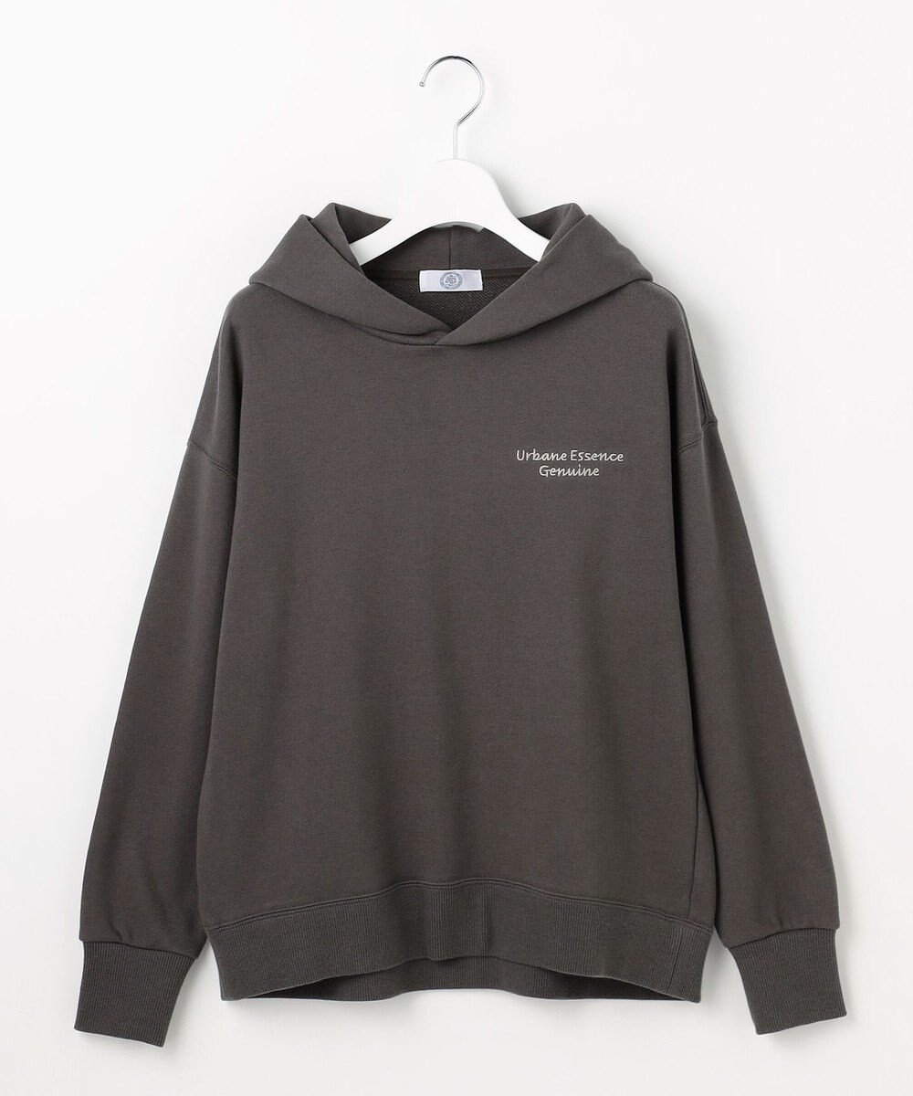 J.PRESS LADIES 【WEB限定】ロゴ裏毛 パーカー 