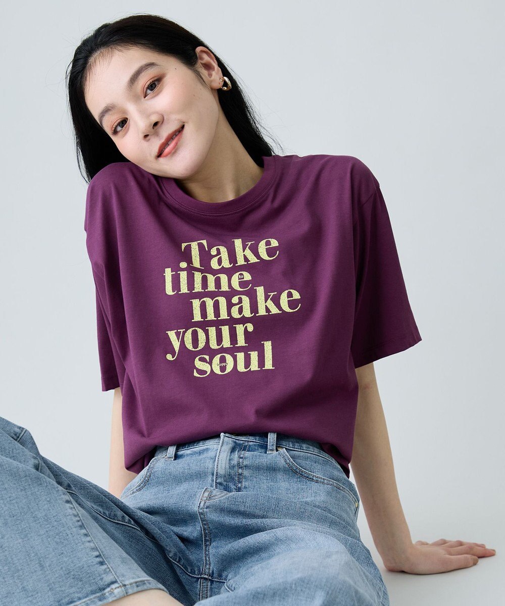 ANY L ANYファンクションロゴTシャツ 