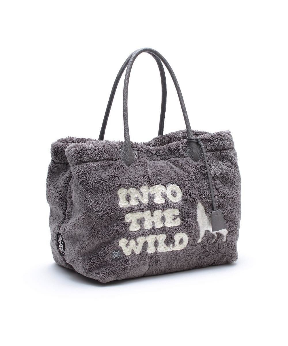 A.D.M.J. 【もこもこ】オスカー/コード刺しゅうキューブトート34cm(Dカン＋) 