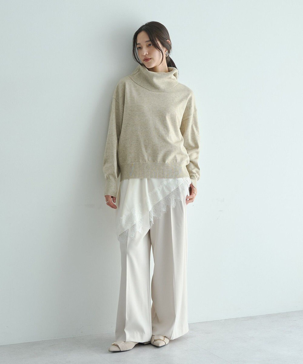 YECCA VECCA オフタートルネックニット 