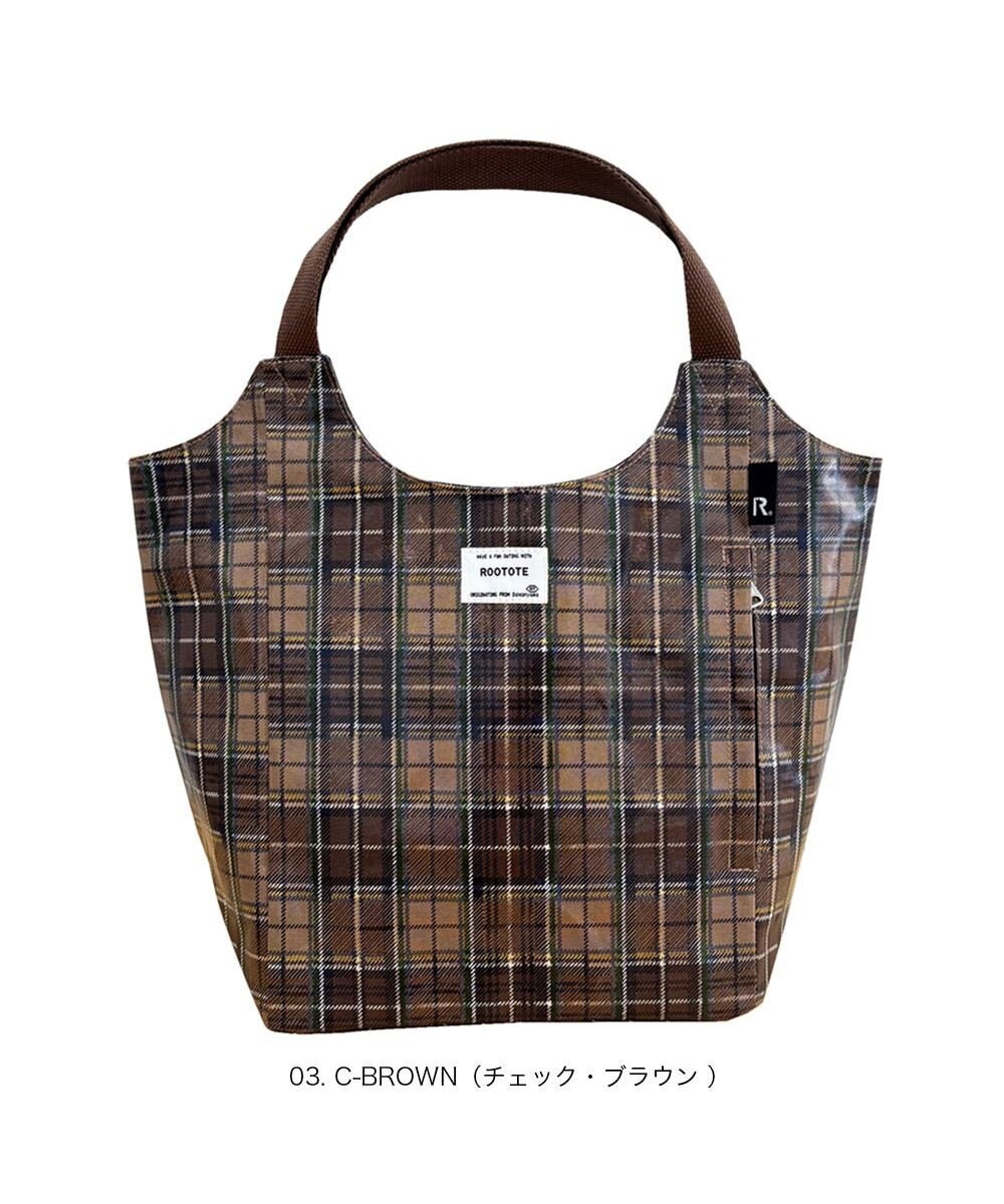 ROOTOTE 3607【ラミネート加工 肩掛け】EU.ラウンド.ラミネート-T 