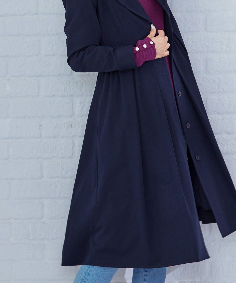 Tiaclasse 【洗える】フレアトレンチコート 