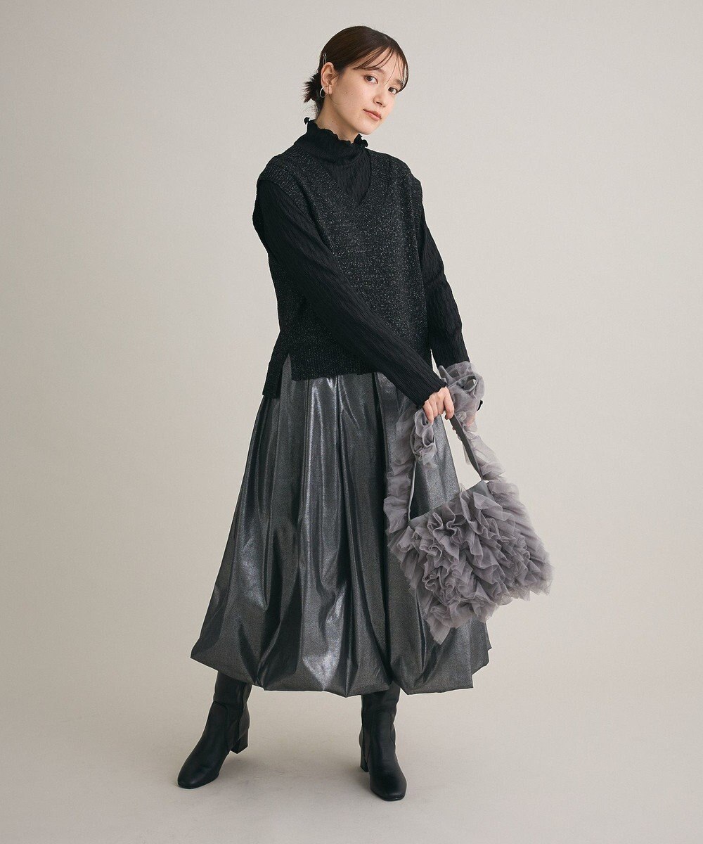 Green Parks ・Ｐｅｔｉｔ　Ｆｌｅｕｒ　ジャカードハイネックロンＴＥ 