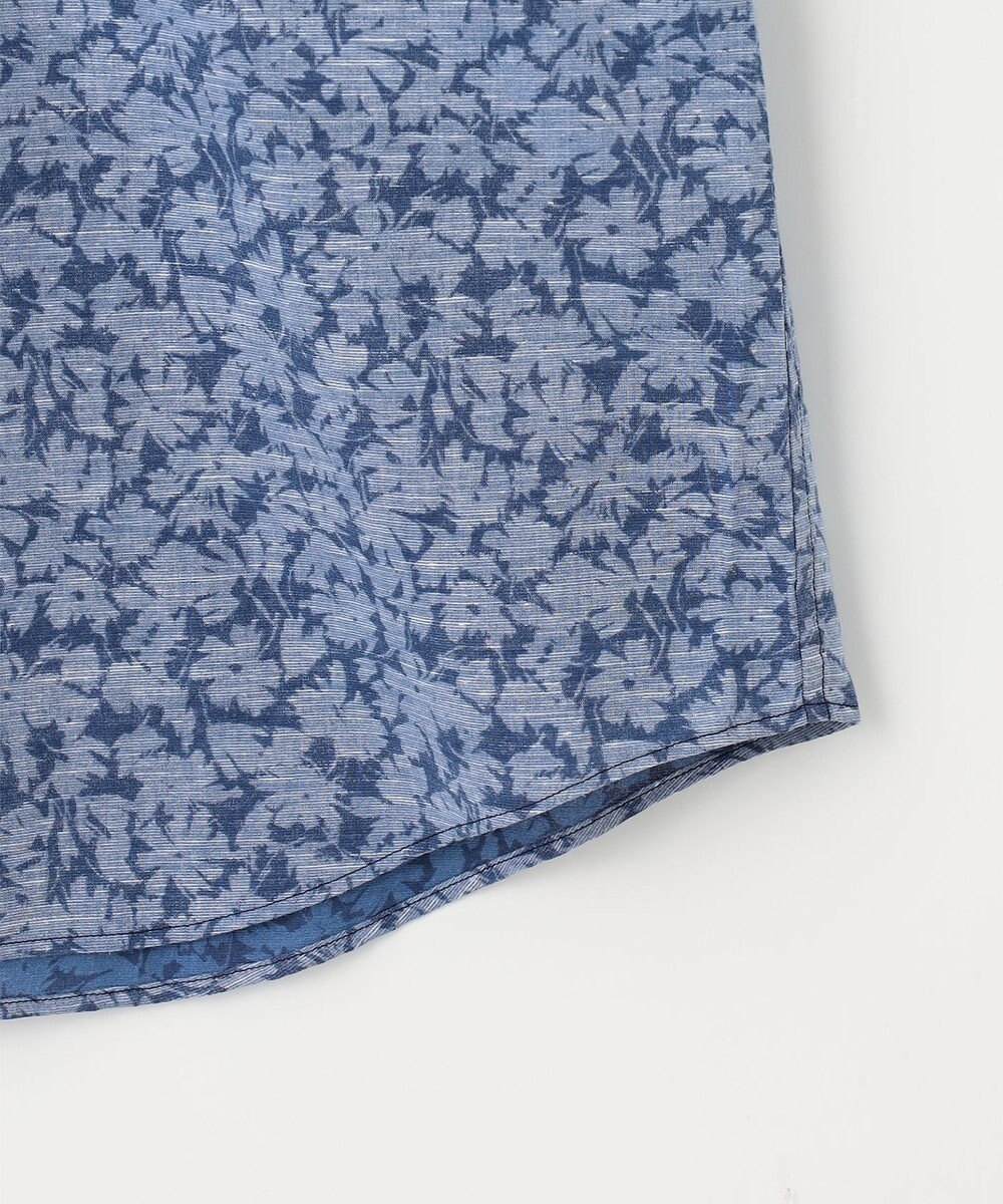 JOSEPH ABBOUD 【清涼感】テクスチャライズドライ フラワーエアリノ シャツ 