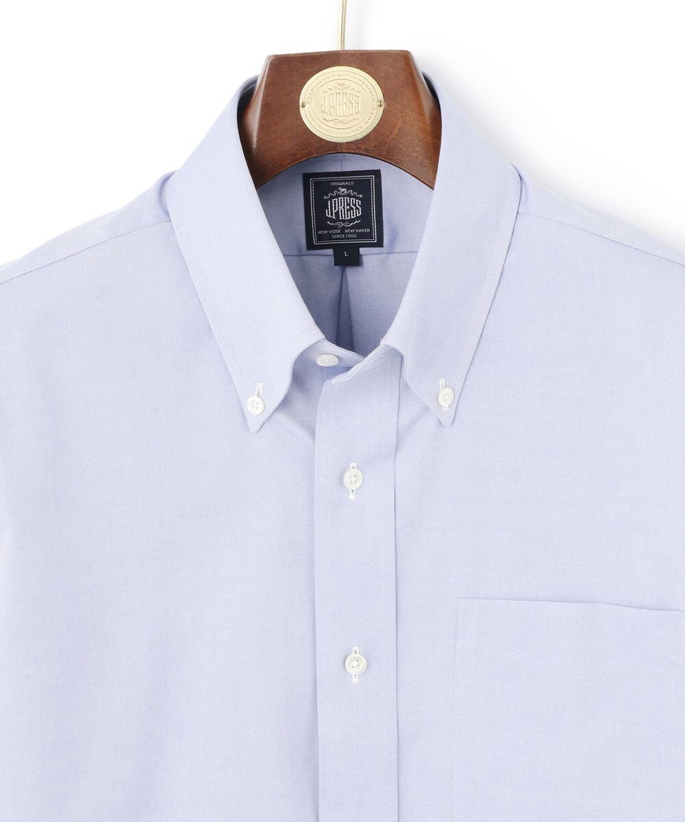 J.PRESS MEN 【PREMIUM PLEATS / 形態安定】ピンオックス シャツ / B.D. 