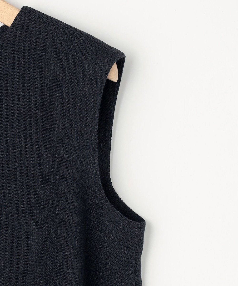 組曲 S 【先行予約】【WEB限定】メランジレノクロス 裾フレアブラウス 