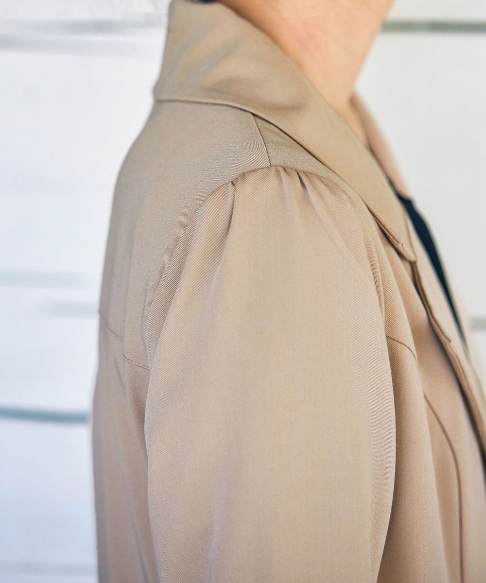 Tiaclasse 【洗える】フレアトレンチコート 