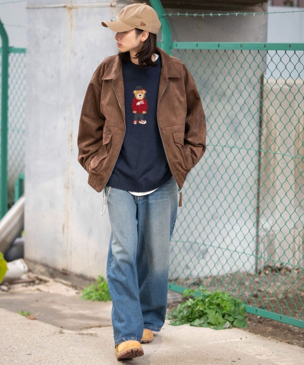 WEGO 【ユニセックス着用ITEM/MLサイズ展開】フライトジャケット 