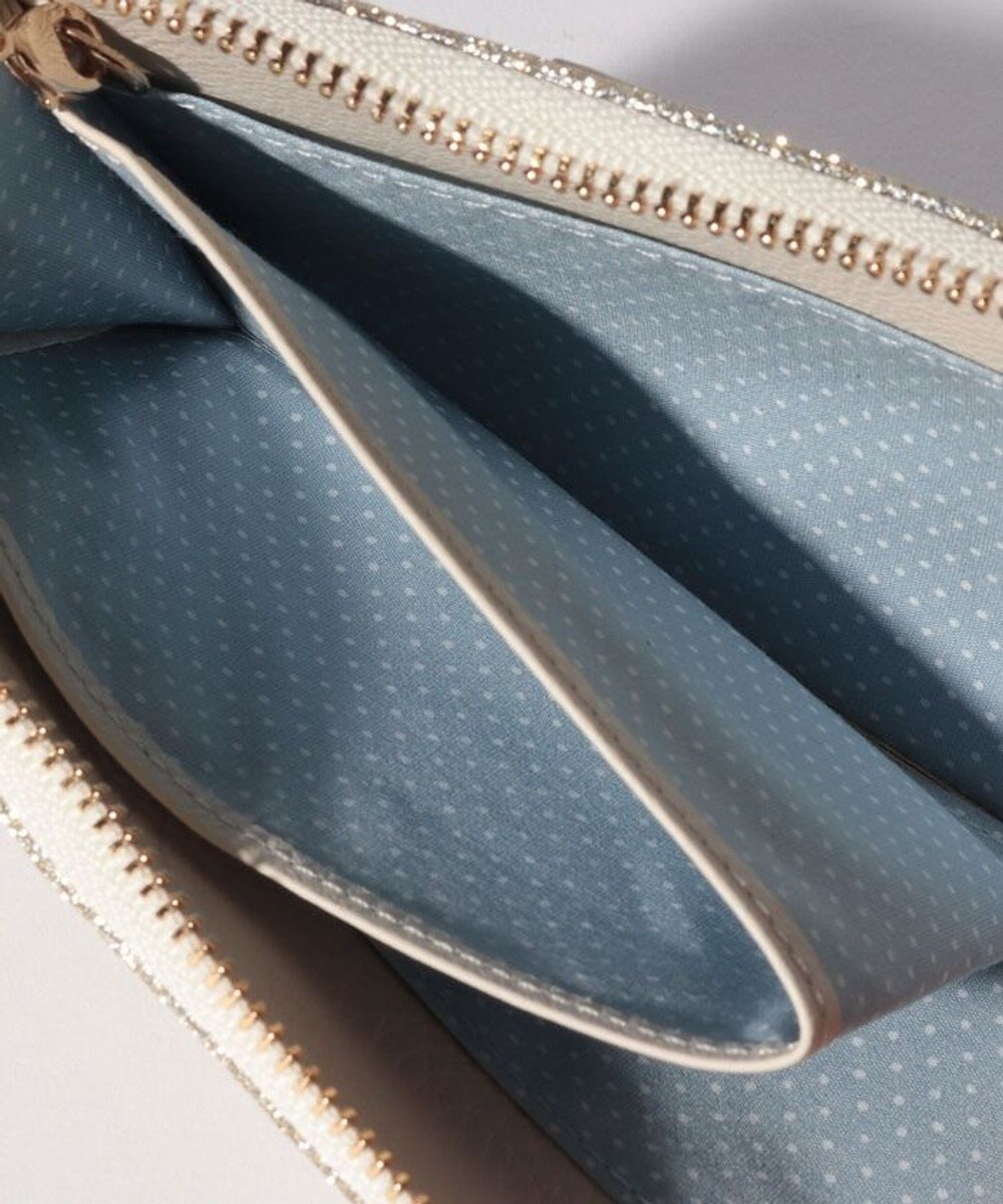 LANVIN en Bleu メラニー キーリング付きマルチケース 