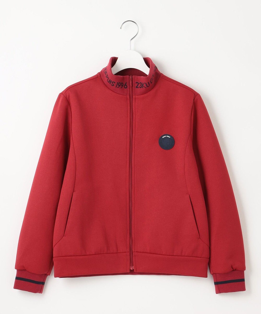 23区GOLF 【WOMEN】ロゴ衿 スタンドブルゾン 