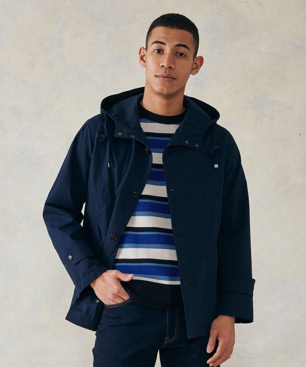 J.PRESS MEN ライトツイルワッシャー デッキパーカー 