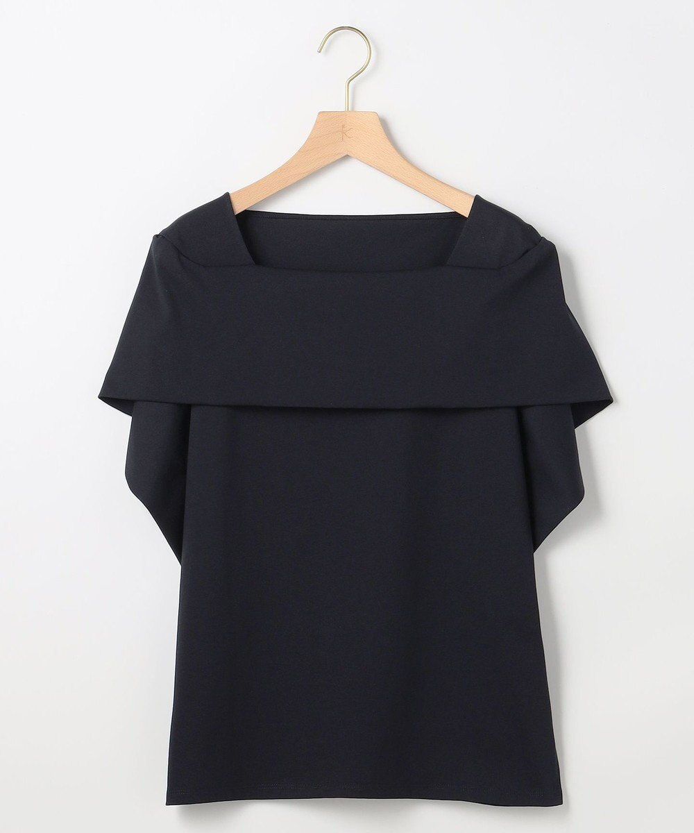 組曲 L 【先行予約】GIZAコットンオフショルダー カットソー 