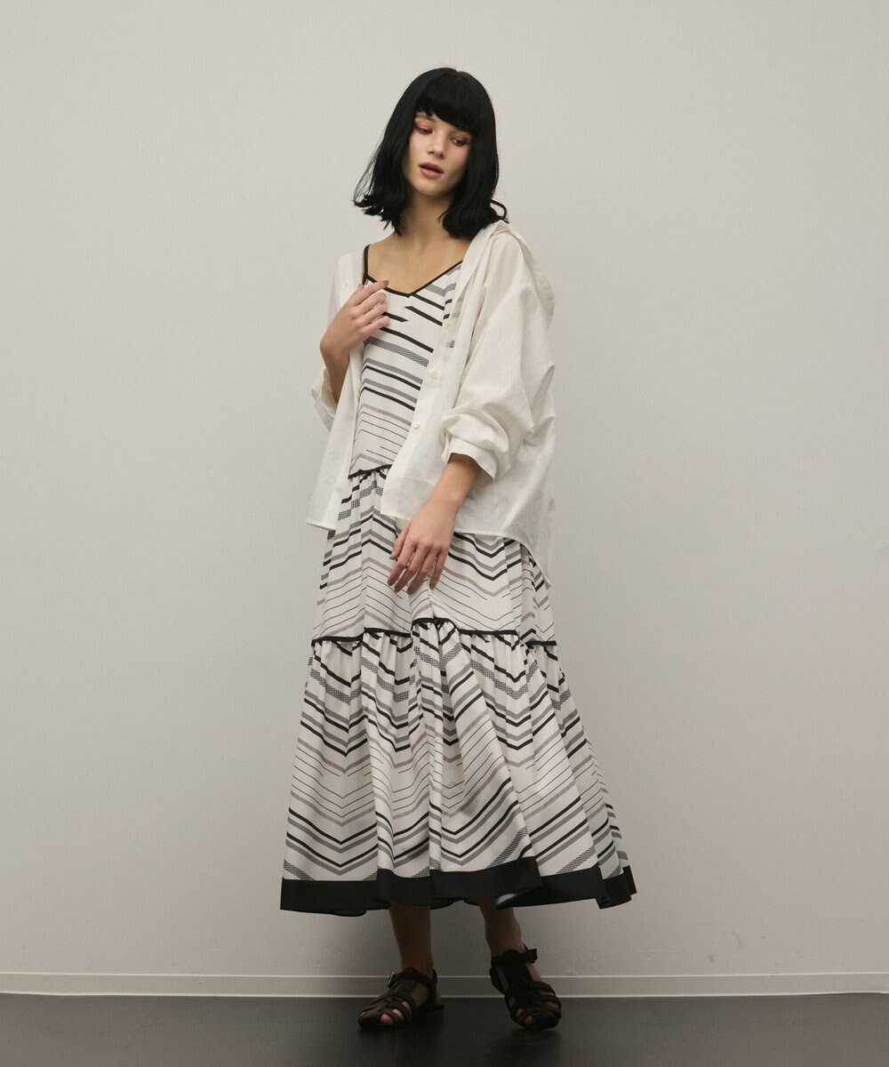 GRACE CONTINENTAL フードシャツ 