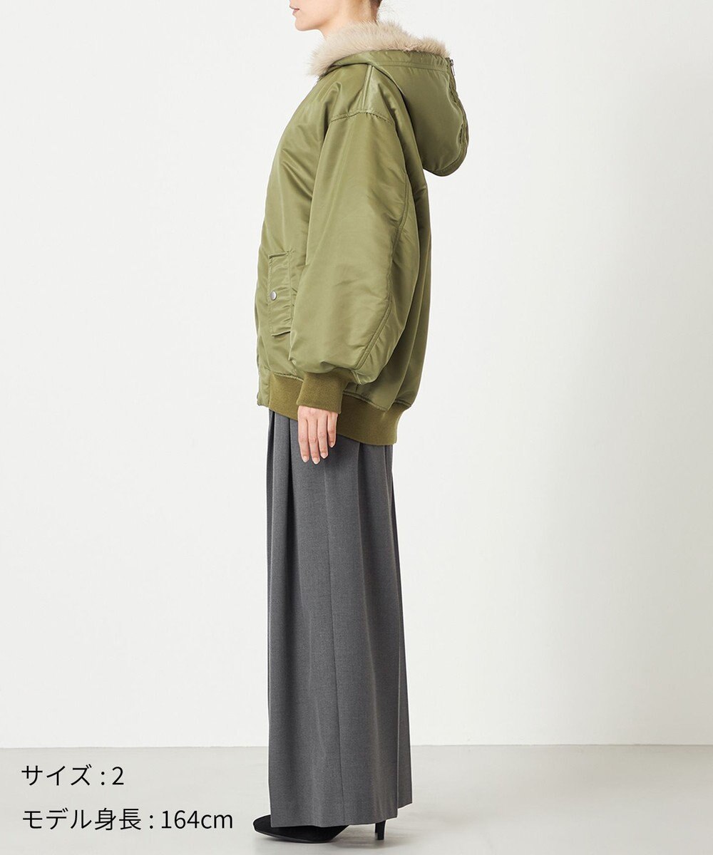 NAVE 【Nave】ファーカラーMA-1 