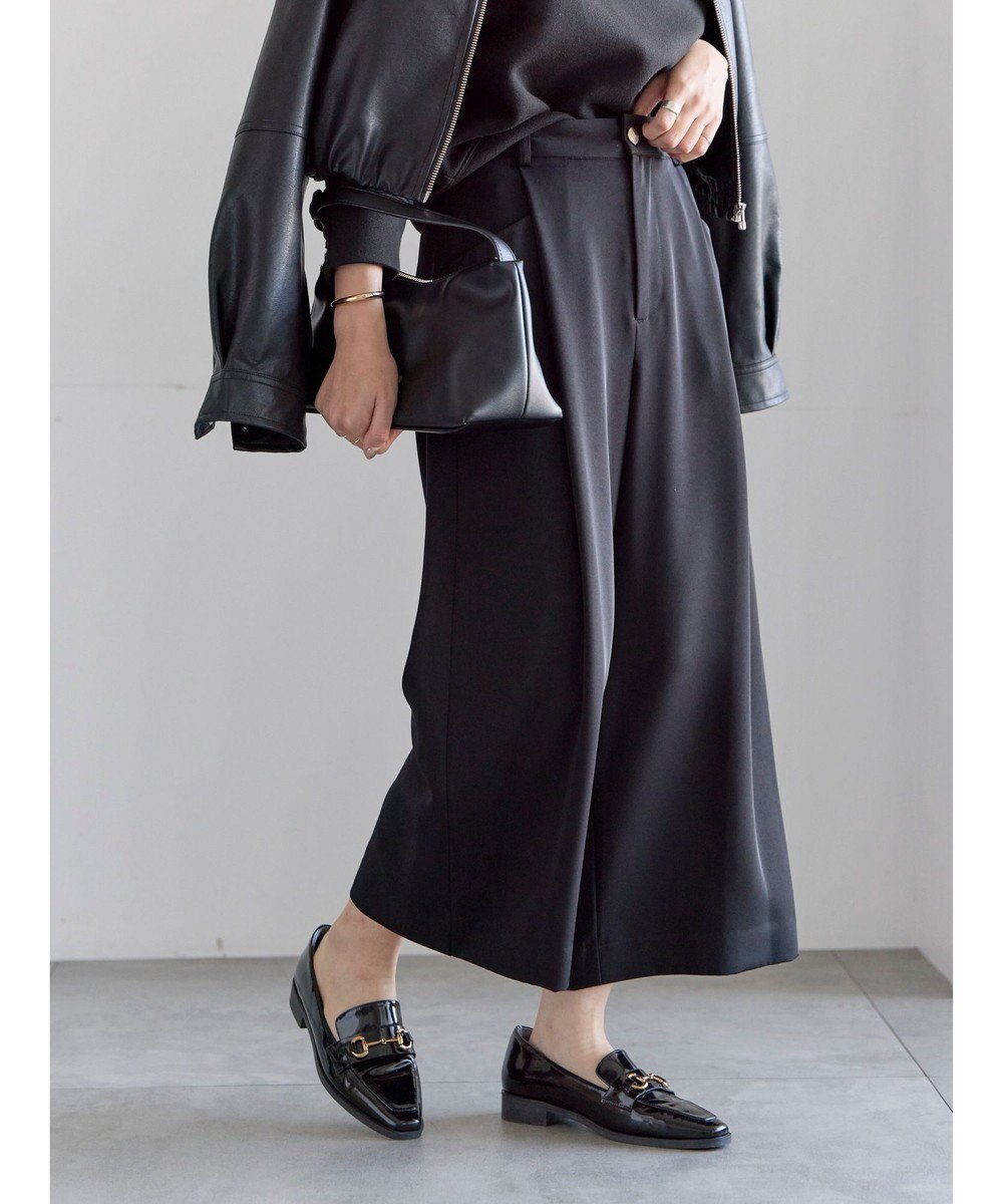 Te chichi タックポケットワイドクロップトパンツ 