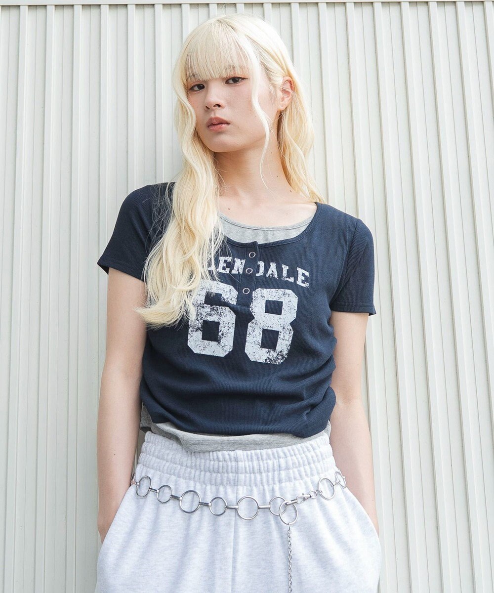 WEGO レイヤードグラフィックT 