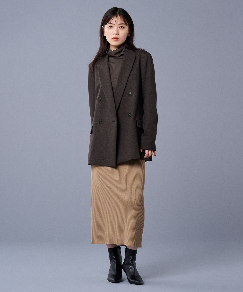 uncrave アルビニスタシフォン ハイネック カットソー（uncrave STANDARD） 